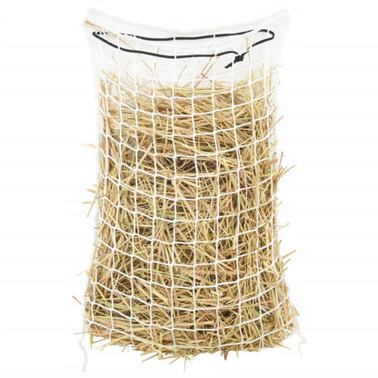 Reti da Fieno 2pz Rotondi Bianchi 75x50 cm in PP | homemem39