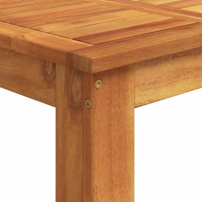 Set Bar Giardino 5pz Grigio Legno Massello Acacia e Polyrattan | homemem39