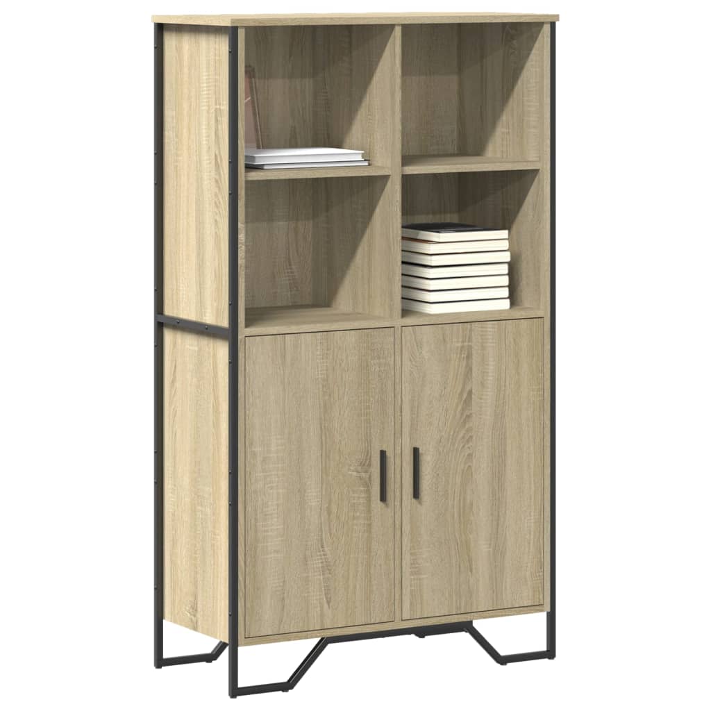 Credenza Rovere Sonoma 79,5x35,5x137,5 cm in Legno Multistrato - homemem39