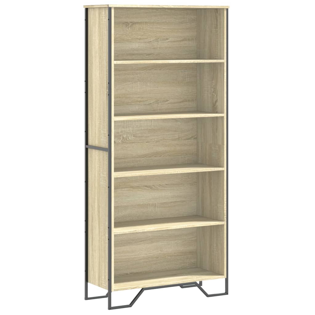 Libreria Rovere Sonoma 80x31x169 cm in Truciolato | homemem39