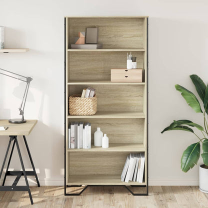 Libreria Rovere Sonoma 80x31x169 cm in Truciolato | homemem39