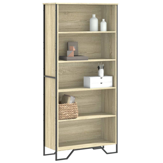 Libreria Rovere Sonoma 80x31x169 cm in Truciolato | homemem39