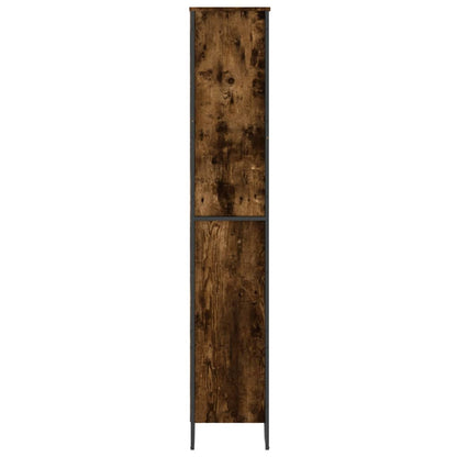 Libreria Rovere Fumo 80x31x169 cm in Truciolato | homemem39