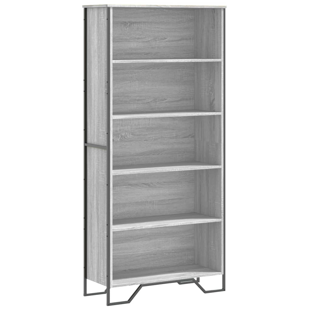 Libreria Grigio Sonoma 80x31x169 cm in Truciolato | homemem39