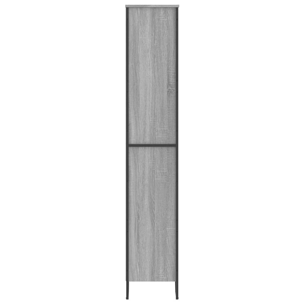 Libreria Grigio Sonoma 80x31x169 cm in Truciolato | homemem39