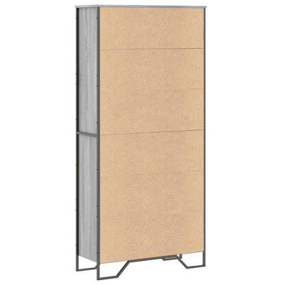Libreria Grigio Sonoma 80x31x169 cm in Truciolato | homemem39