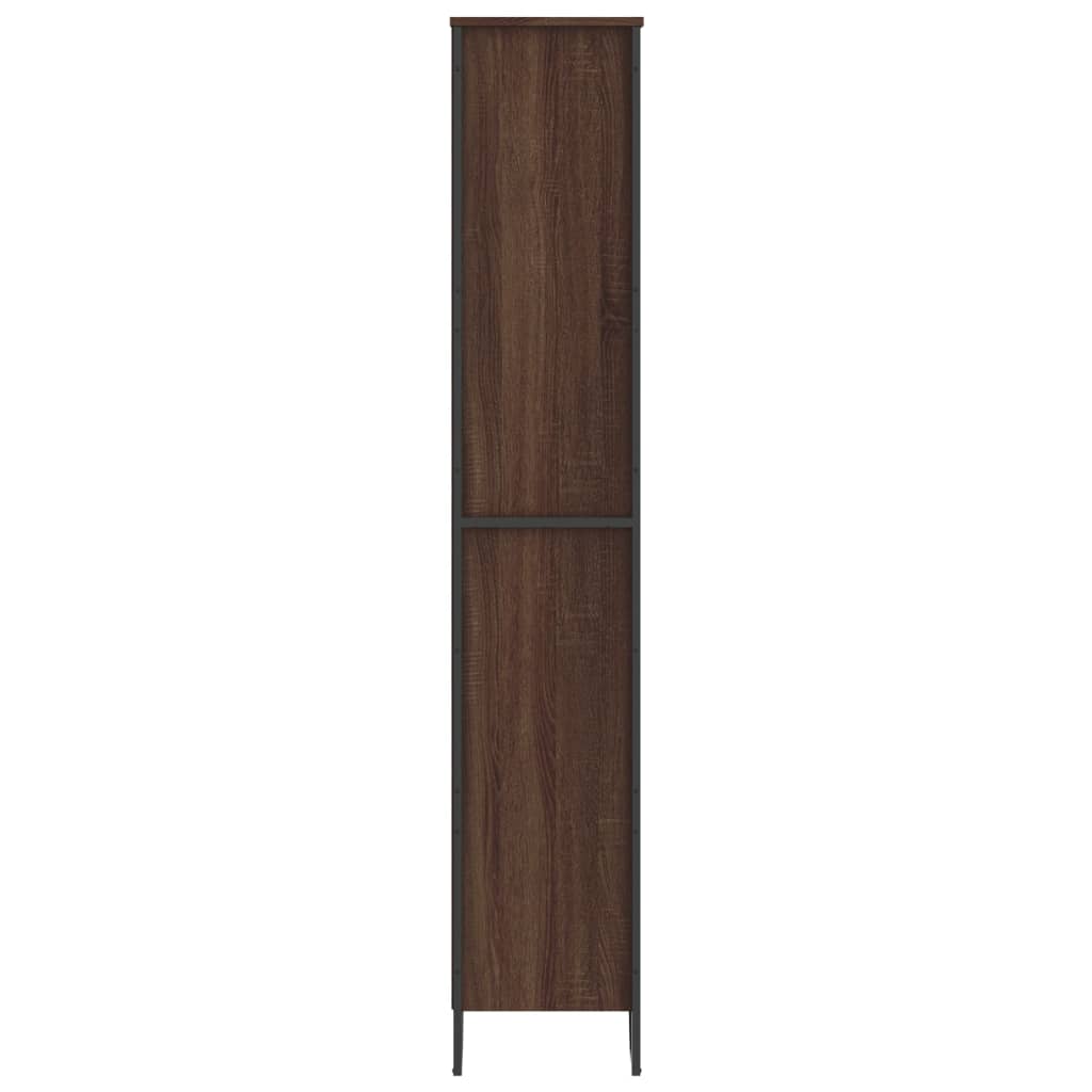 Libreria Rovere Marrone 80x31x169 cm in Truciolato | homemem39