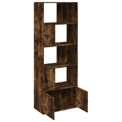 Libreria Rovere Fumo 70x36x189 cm in Legno Multistrato | homemem39