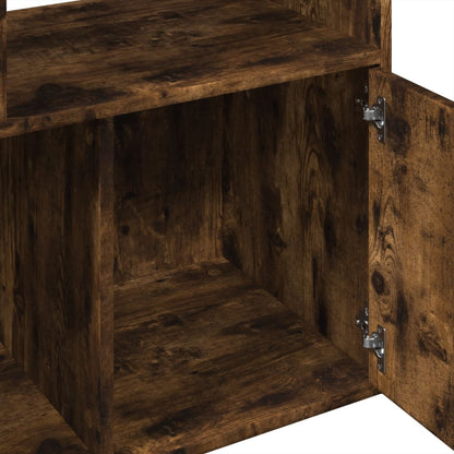 Libreria Rovere Fumo 70x36x189 cm in Legno Multistrato | homemem39