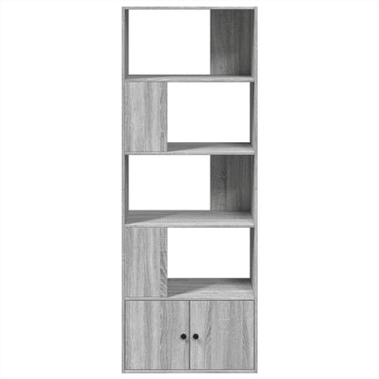 Libreria Grigio Sonoma 70x36x189 cm in Legno Multistrato | homemem39