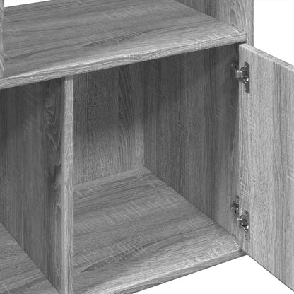 Libreria Grigio Sonoma 70x36x189 cm in Legno Multistrato | homemem39