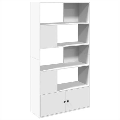 Libreria Bianca 100x36x189 cm in Legno Multistrato | homemem39