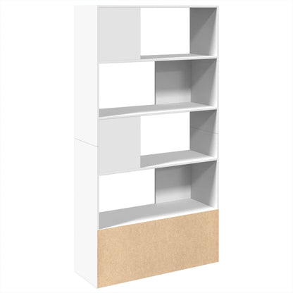 Libreria Bianca 100x36x189 cm in Legno Multistrato | homemem39
