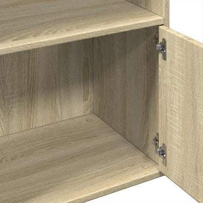Libreria Rovere Sonoma 100x36x189 cm in Legno Multistrato | homemem39