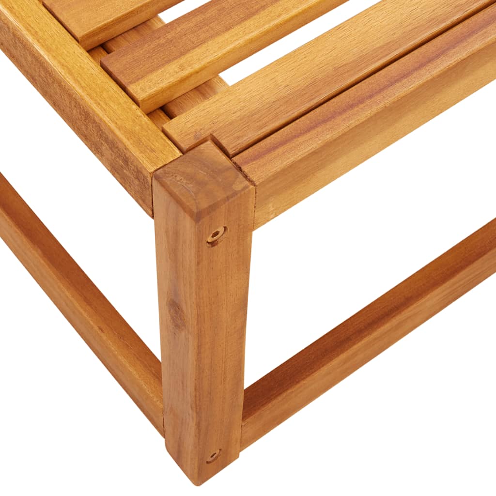 Set di divani da giardino 6 pezzi con cuscini in legno di acacia e corda | homemem39