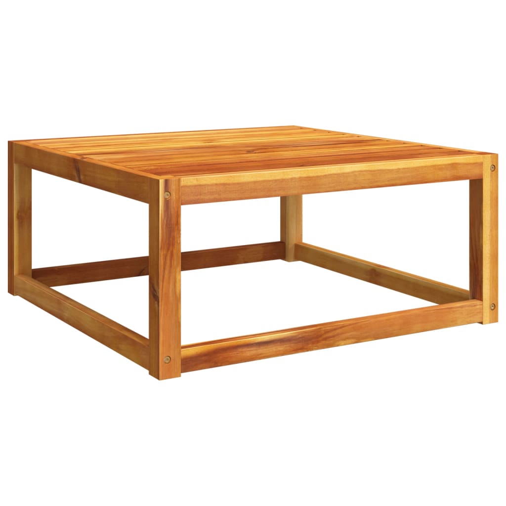 Set di divani da giardino 5 pezzi con cuscini in legno di acacia e corda | homemem39