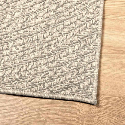 Tappeto ZIZUR Crema 120x170 cm Aspetto Iuta Interni ed Esterni