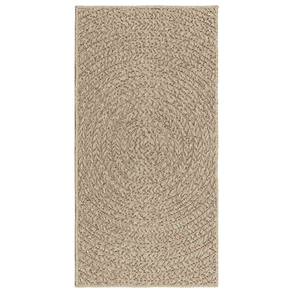 Tappeto ZIZUR Beige 60x110 cm Aspetto Iuta Interni ed Esterni