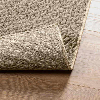 Tappeto ZIZUR Beige 160x230 cm Aspetto Iuta Interni ed Esterni