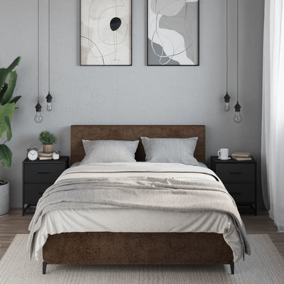 Comodini 2 pz Neri 40x31x50 in Truciolato - homemem39