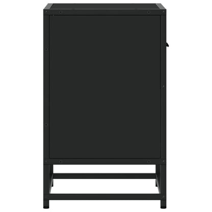 Comodini 2 pz Neri 40x31x50 in Truciolato - homemem39