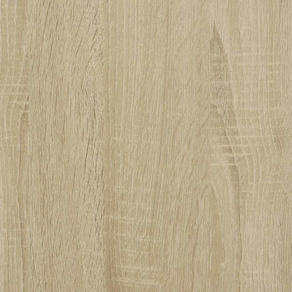 Comodini 2pz Rovere Sonoma 40x31x50cm Legno Multistrato Metallo - homemem39