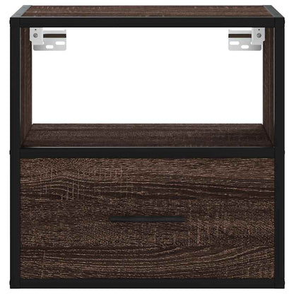 Comodino a Muro Rovere Marrone 40x31x39,5 cm - homemem39