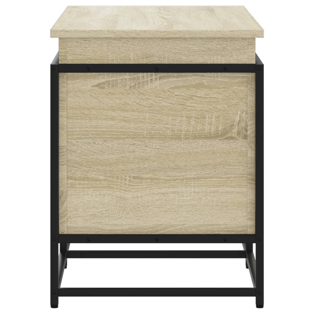 Contenitore con Coperchio Rovere Sonoma 100x40x51,5 Truciolato - homemem39