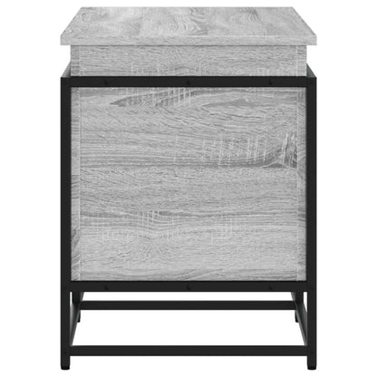 Contenitore con Coperchio Grigio Sonoma 100x40x51,5 Truciolato - homemem39