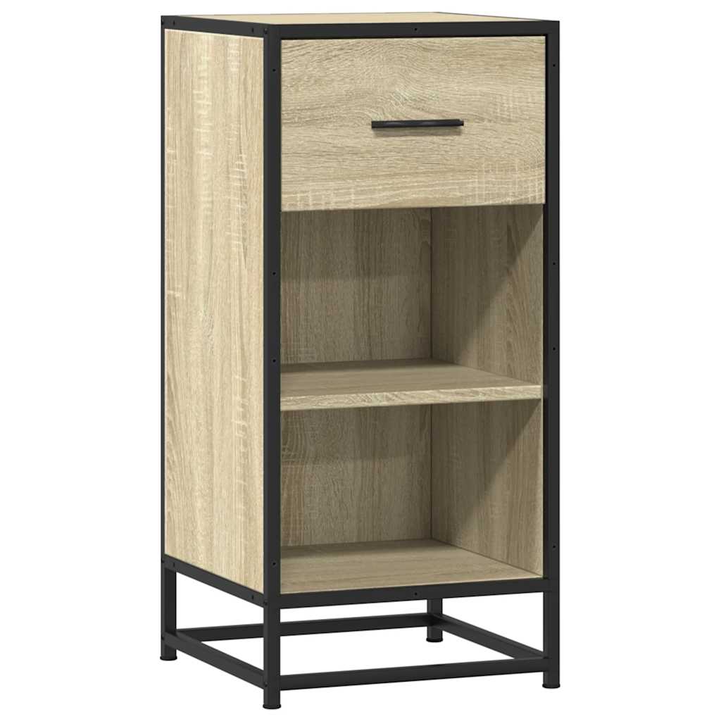 Credenza Rovere Sonoma 35,5x35x76 cm in Truciolato - homemem39