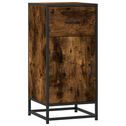 Credenza Rovere Fumo 35,5x35x76 cm in Truciolato | homemem39