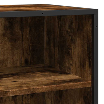 Credenza Rovere Fumo 68x35x76 cm in Truciolato - homemem39