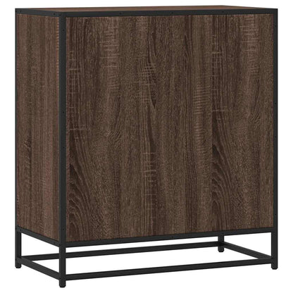 Credenza Rovere Marrone 68x35x76 cm in Legno Multistrato - homemem39