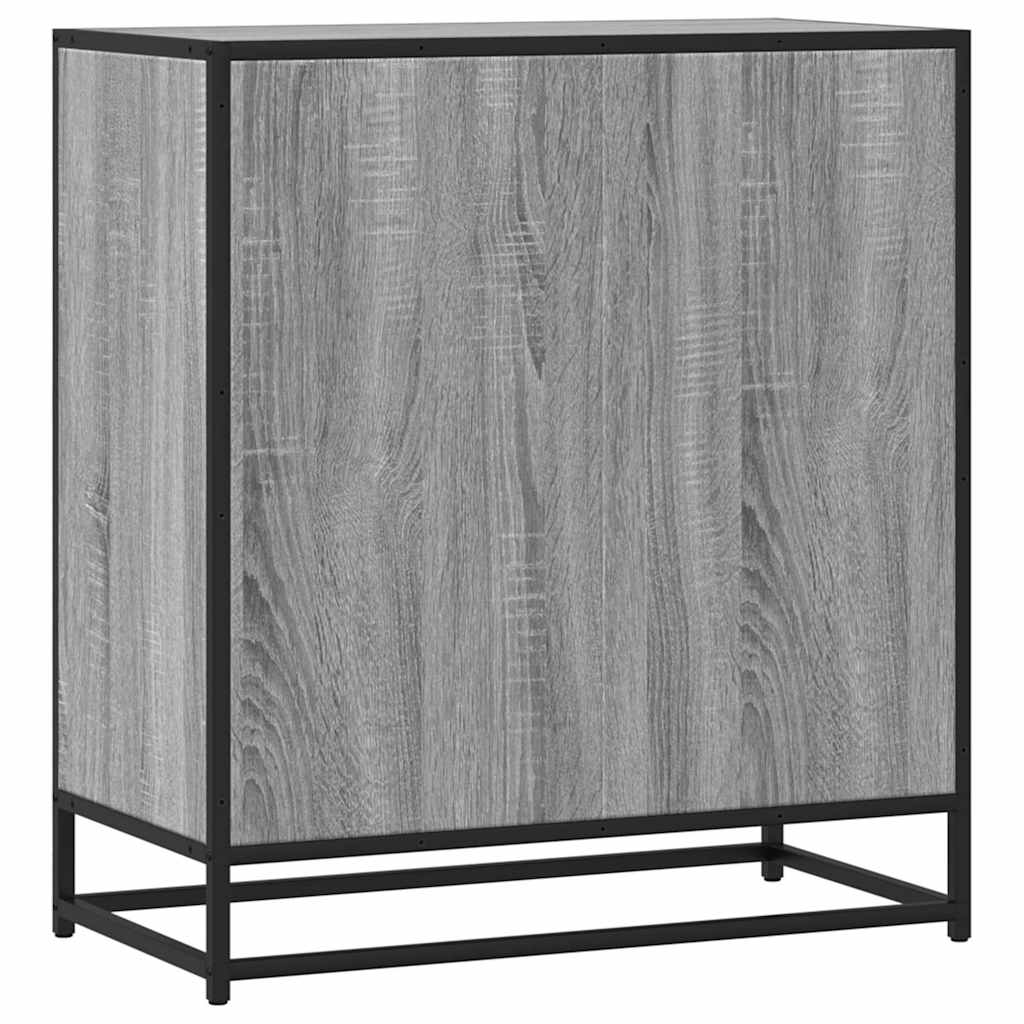 Credenza Grigio Sonoma 68x35x76 cm in Legno Multistrato - homemem39
