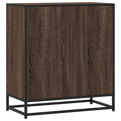 Credenza Rovere Marrone 68x35x76 cm in Legno Multistrato - homemem39
