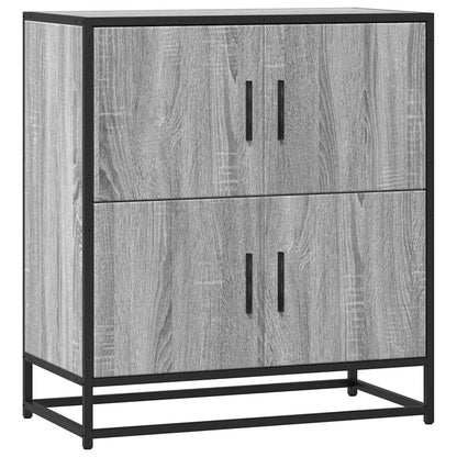 Credenza Grigio Sonoma 68x35x76 cm in Legno Multistrato - homemem39