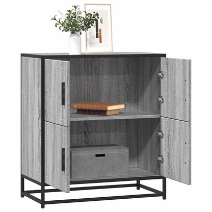 Credenza Grigio Sonoma 68x35x76 cm in Legno Multistrato - homemem39