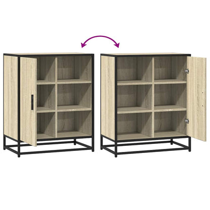 Credenza Rovere Sonoma 62x35x76 cm in Legno Multistrato - homemem39