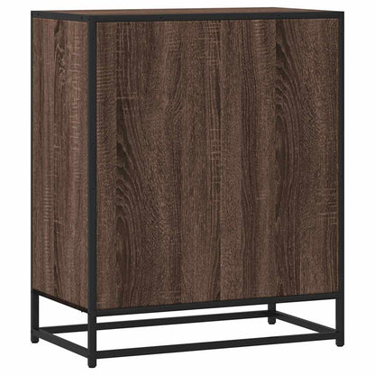 Credenza Rovere Marrone 62x35x76 cm in Legno Multistrato - homemem39