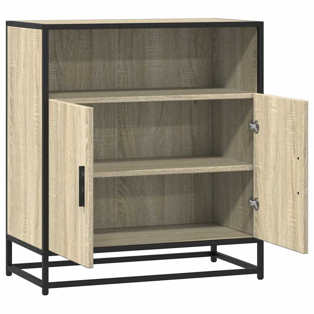 Credenza Rovere Sonoma 68x35x76 cm in Legno Multistrato - homemem39