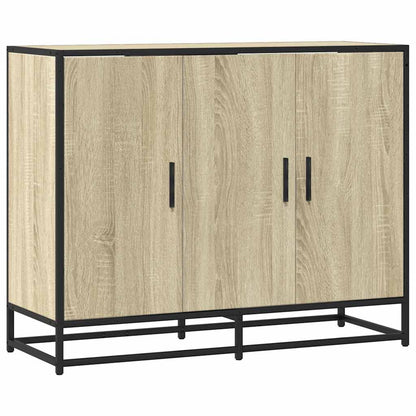Credenza Rovere Sonoma 94x35x76 cm in Legno Multistrato - homemem39