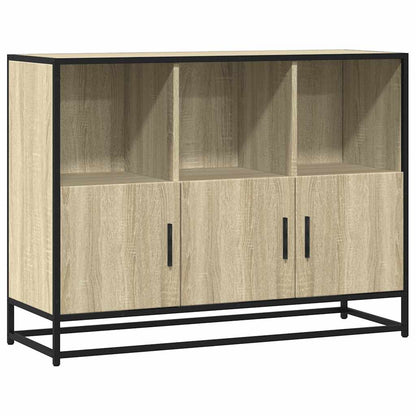 Credenza Rovere Sonoma 100x35x76 cm in Legno Multistrato - homemem39