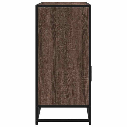 Credenza Rovere Marrone 100x35x76 cm in Legno Multistrato - homemem39