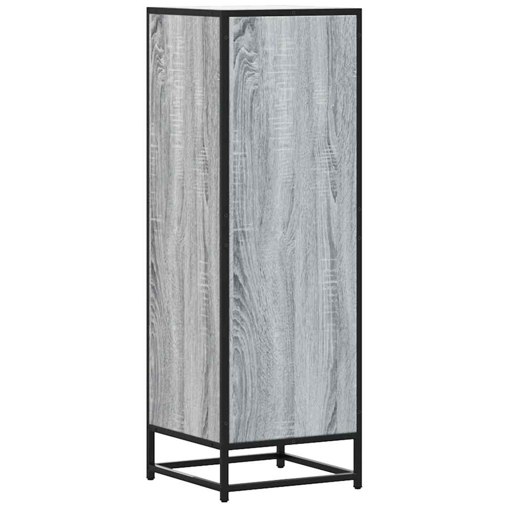Credenza Grigio Sonoma Legno Multistrato Metallo | homemem39