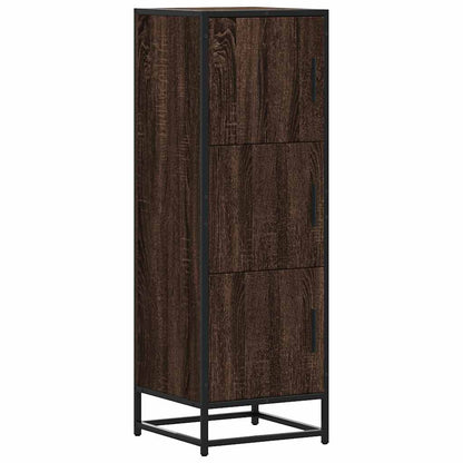 Credenza Rovere Marrone Legno Multistrato Metallo | homemem39