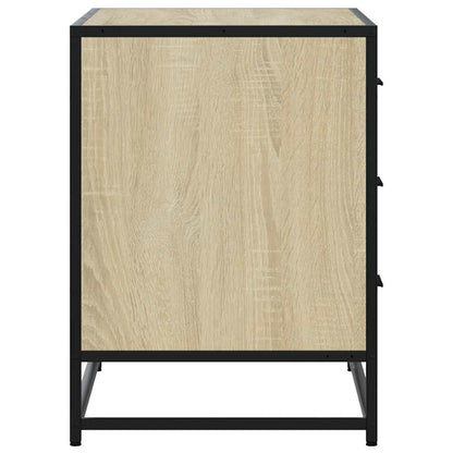 Cassettiera Rovere Sonoma 70x41x56 cm in Legno Multistrato - homemem39