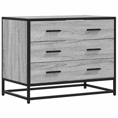 Cassettiera Grigio Sonoma 70x41x56 cm in Legno Multistrato - homemem39
