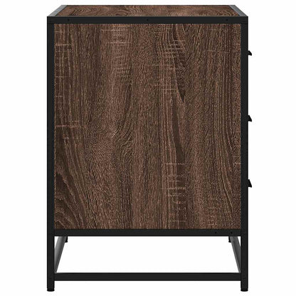 Cassettiera Rovere Marrone 70x41x56 cm in Legno Multistrato - homemem39