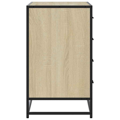 Cassettiera Rovere Sonoma 70x41x70 cm in Legno Multistrato - homemem39
