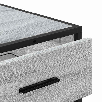 Cassettiera Grigio Sonoma 70x41x70 cm in Legno Multistrato - homemem39